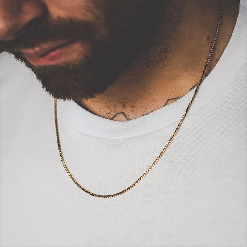 Box Chain | 18K Gold 1.5mm