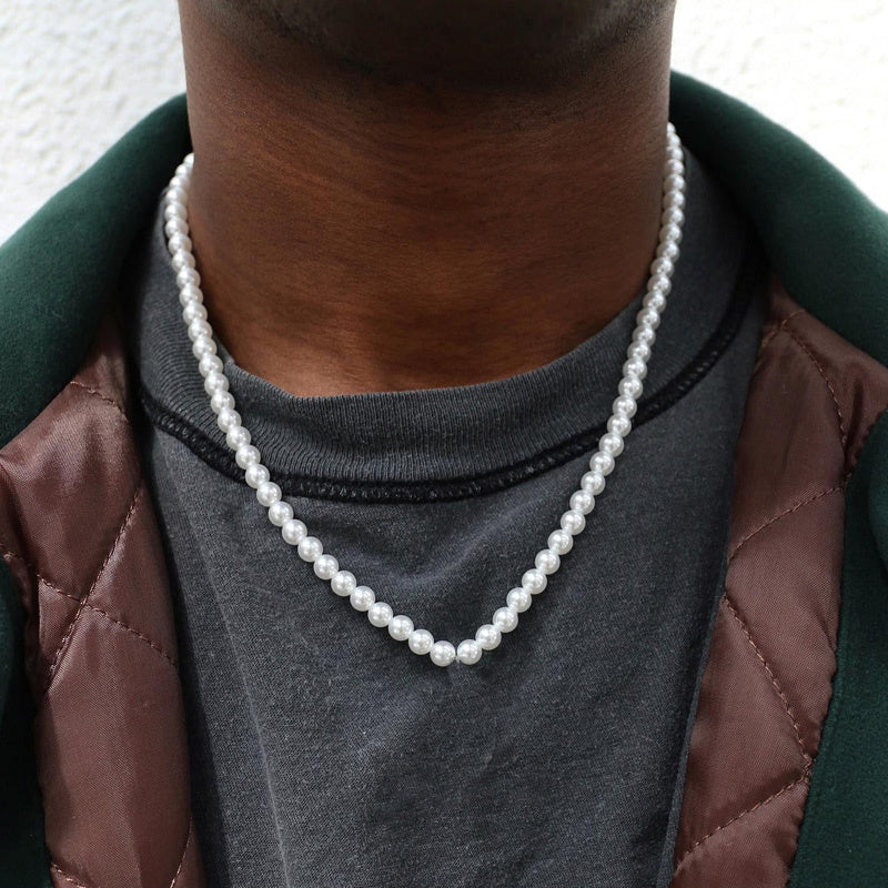 Pearls Chain | 14K Gold 6mm.