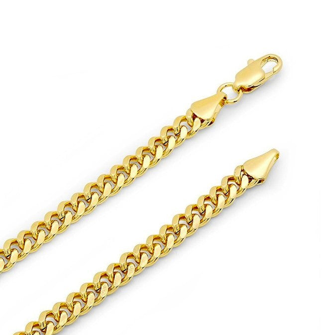 Cuban Chain | 18K Gold 5mm.