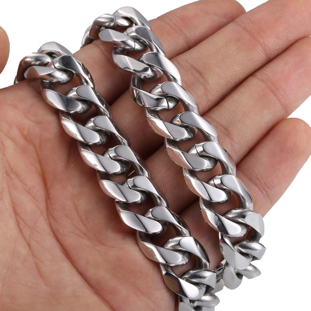 Hip-Hop Chain | Silver 12mm
