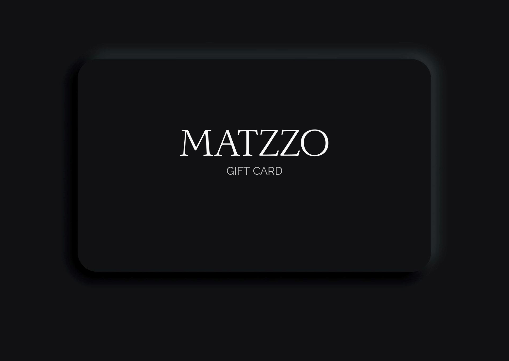 MATZZO Gift Card