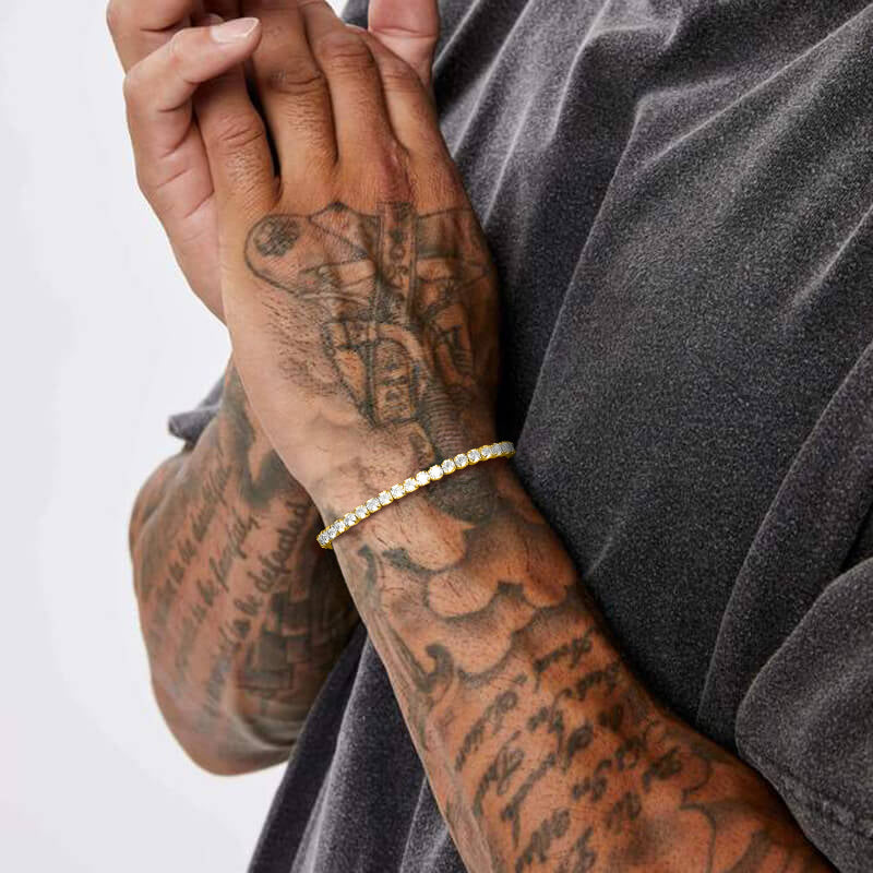 Tennis Bracelet | 14K Gold 2mm