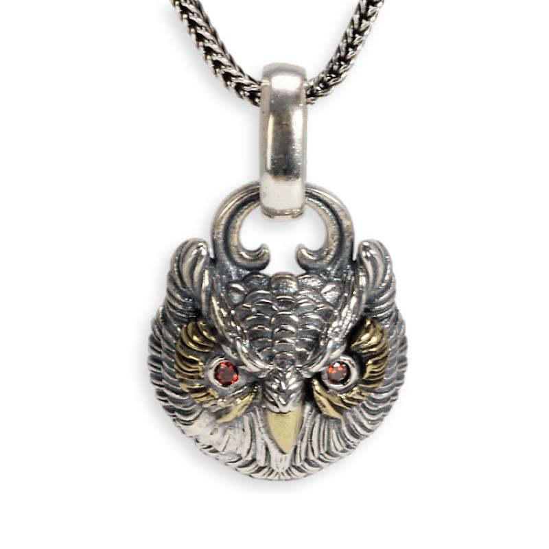 Hoot Pendant | 925 Silver.