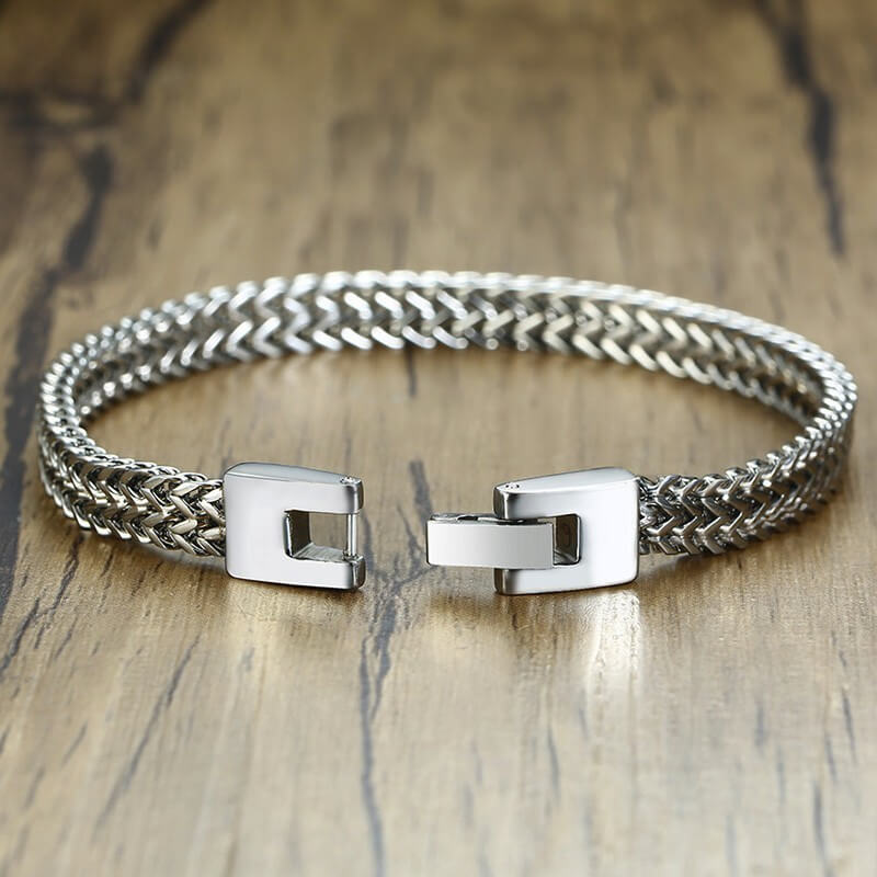 Foxtail Bracelet | Silver 6.5mm