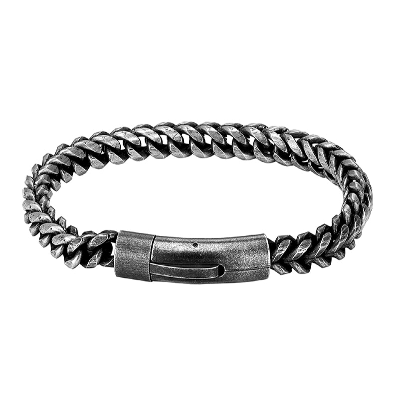 Rock Bracelet | Silver 6mm