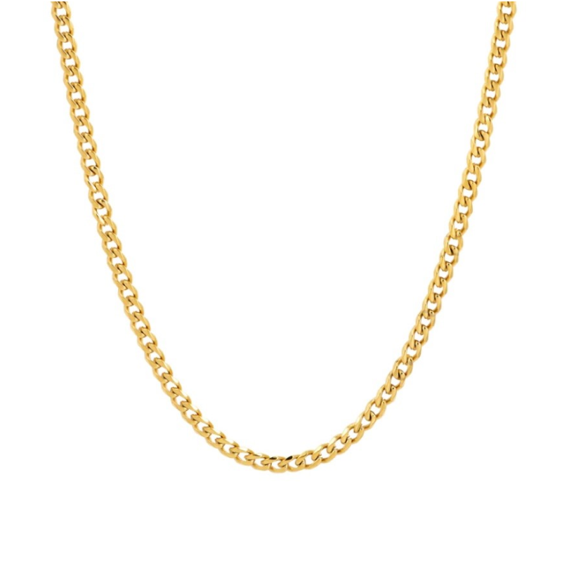 Cuban Chain | 18K Gold 3.6mm.