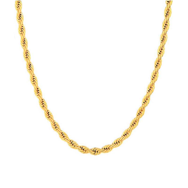 Rope Chain | 18K Gold 3.3mm