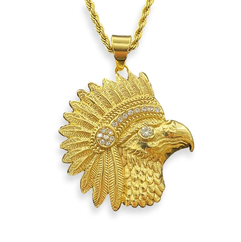 Vigil Pendant | Gold.