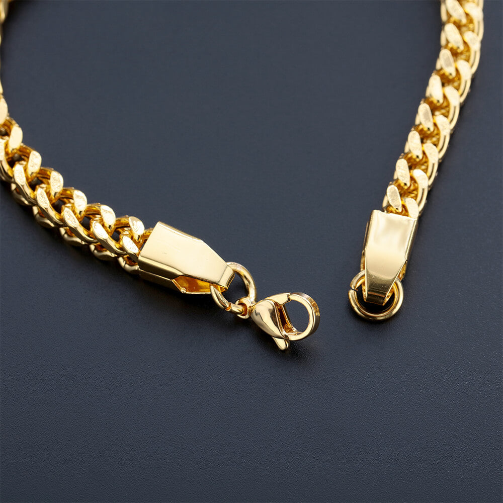 Franco Bracelet | Gold 6mm