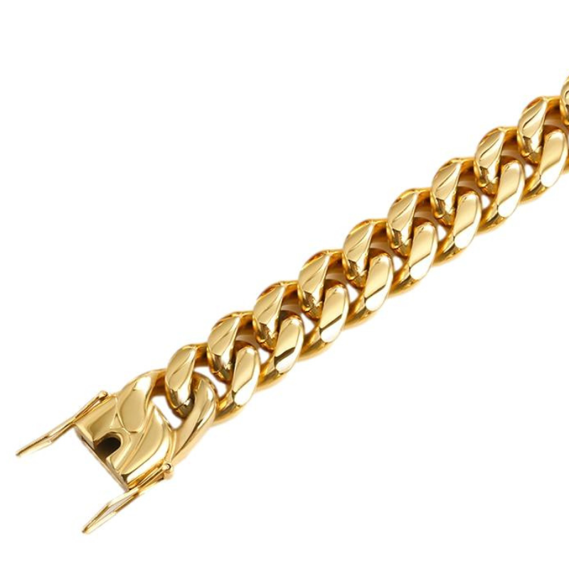 Hip-Hop Chain | Gold 14mm (Stainless Steel)