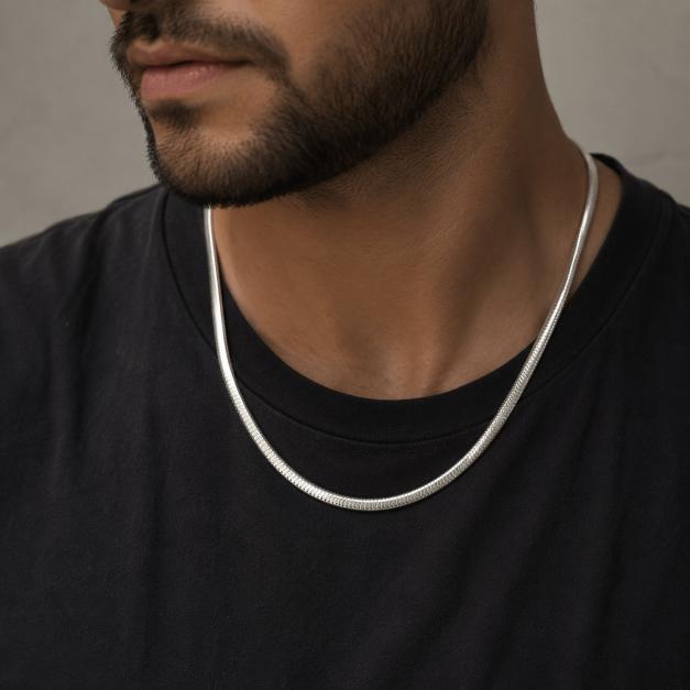 Herringbone Chain | 925 Silver 4.5mm