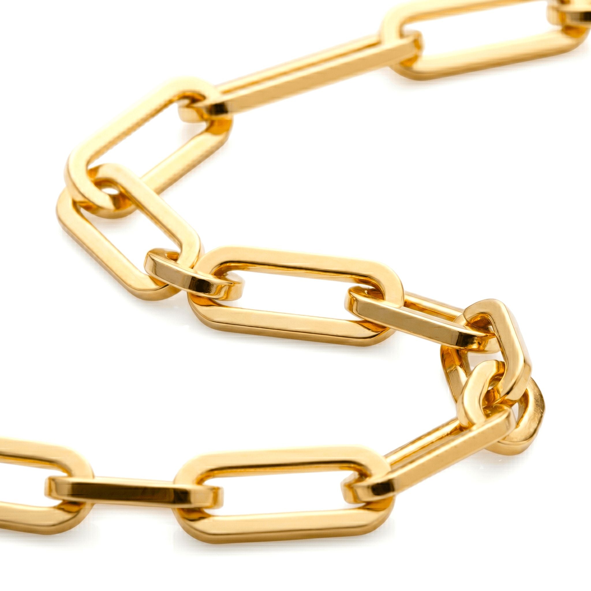 Paperclip Chain | 14K Gold 2.2mm