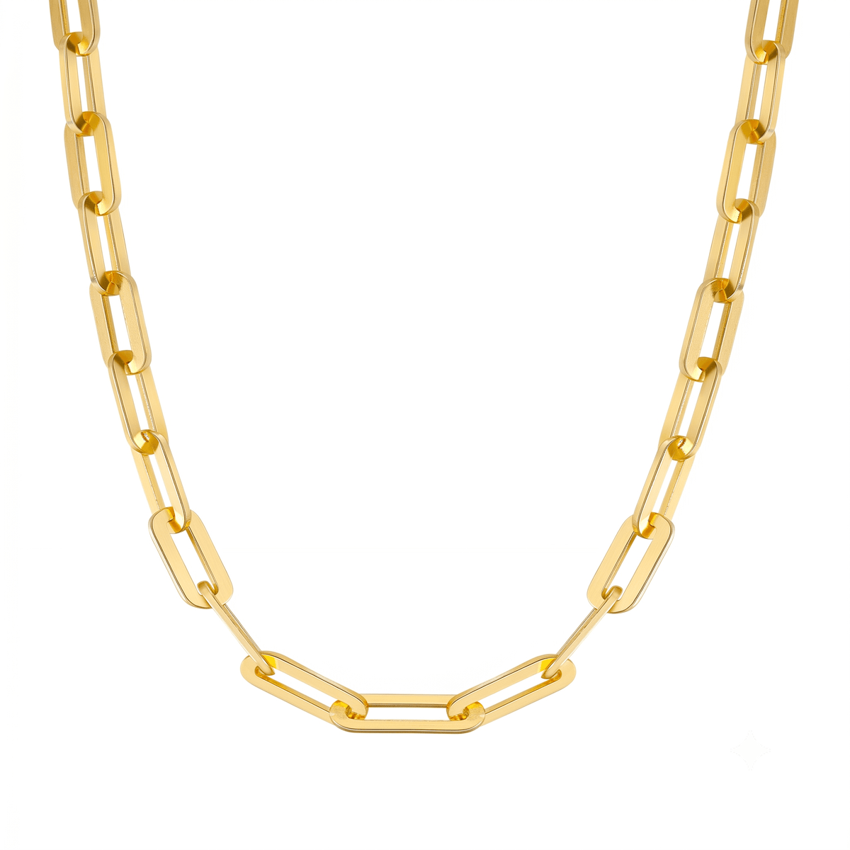 Paperclip Chain | 14K Gold 2.2mm