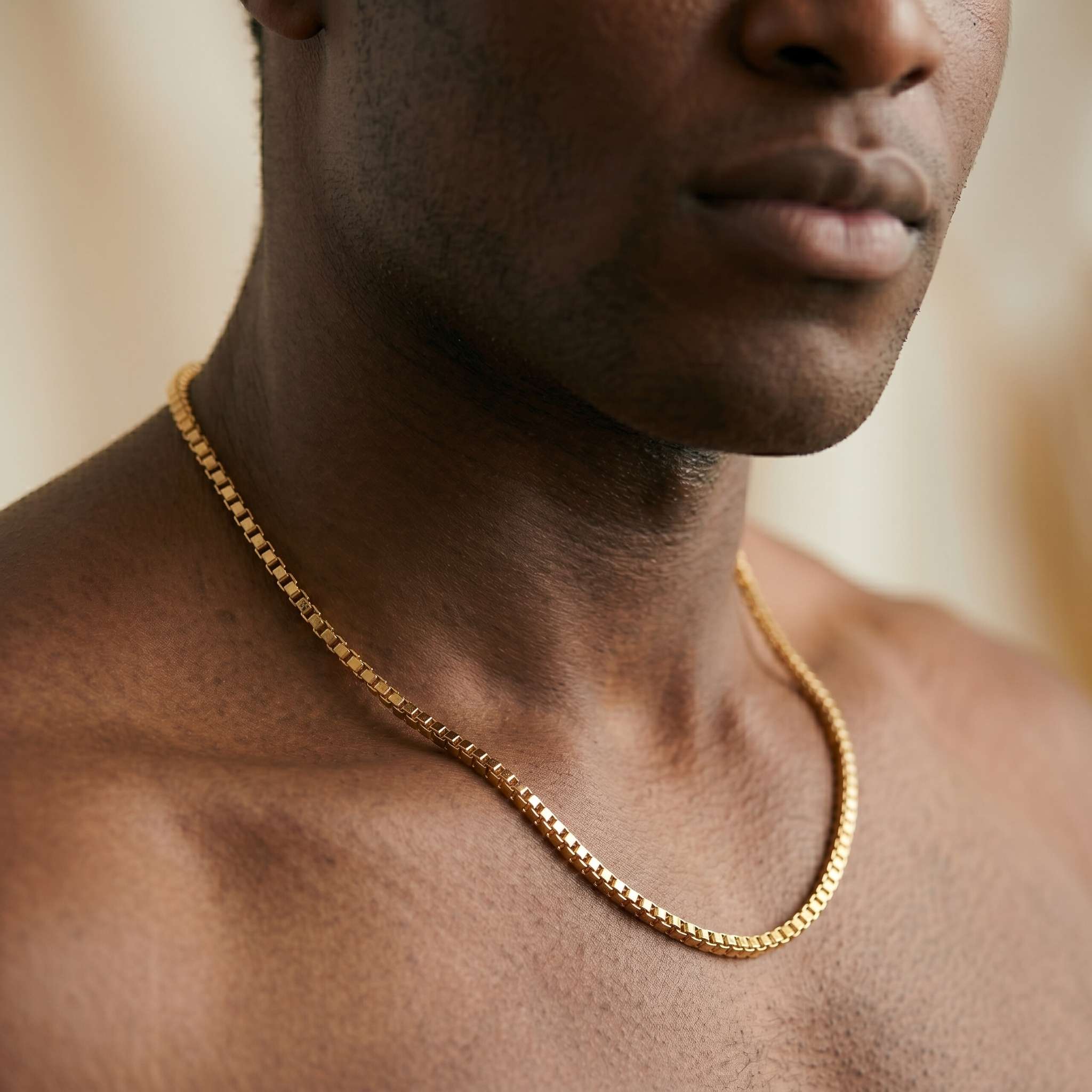 Box Chain | 18K Gold 2mm