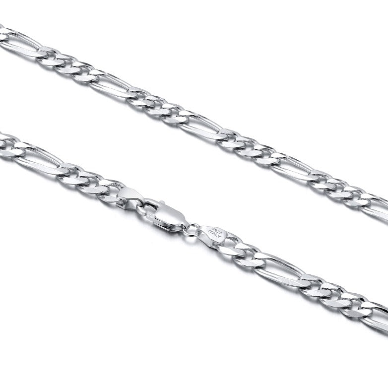 Figaro Chain | 925 Silver 7mm