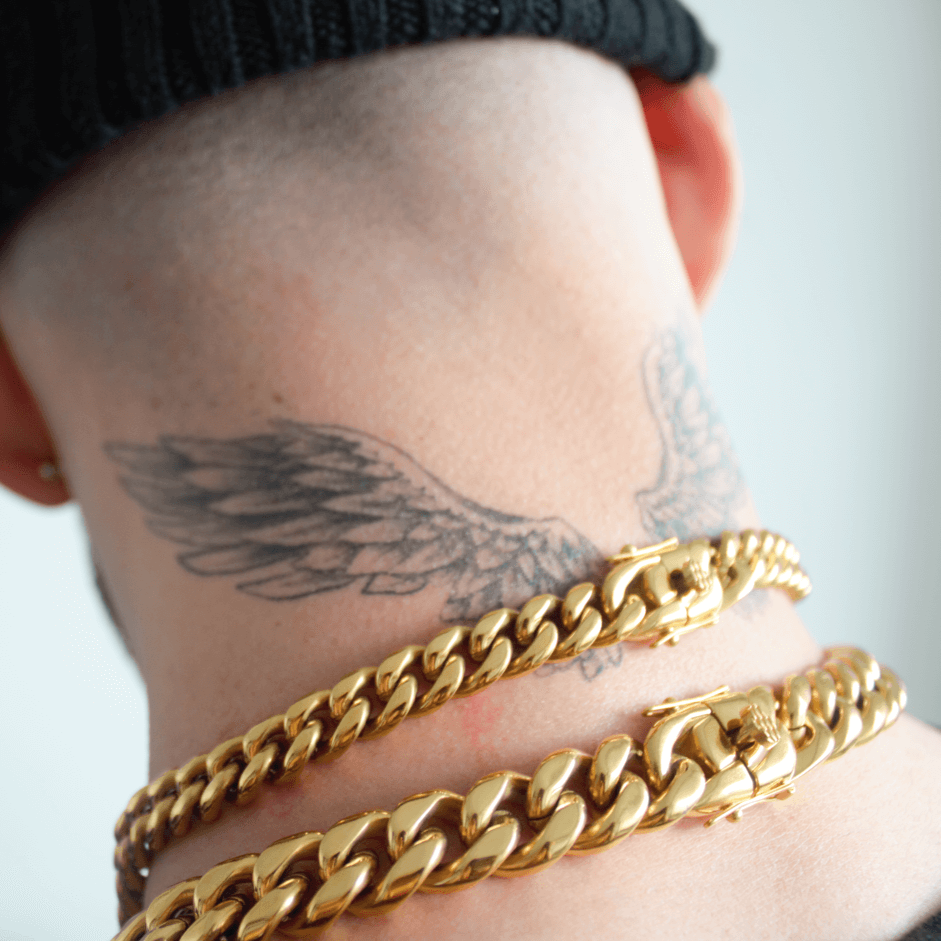 Hip-Hop Chain | Gold 14mm (Stainless Steel)