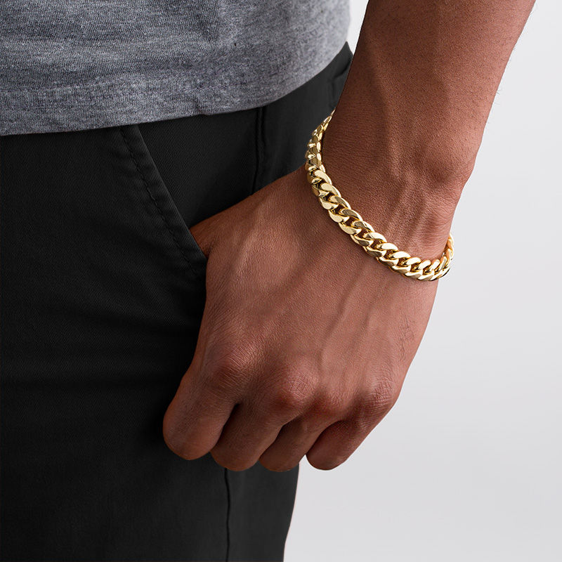 Cuban Bracelet | 18K Gold 7mm