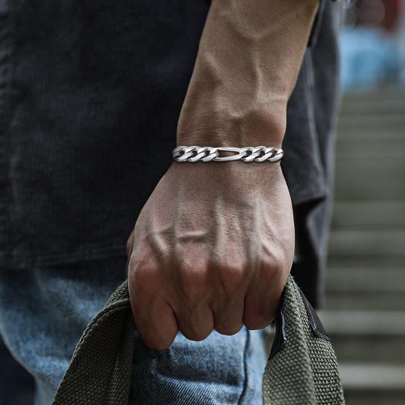 Figaro Bracelet | 925 Silver 6.5mm