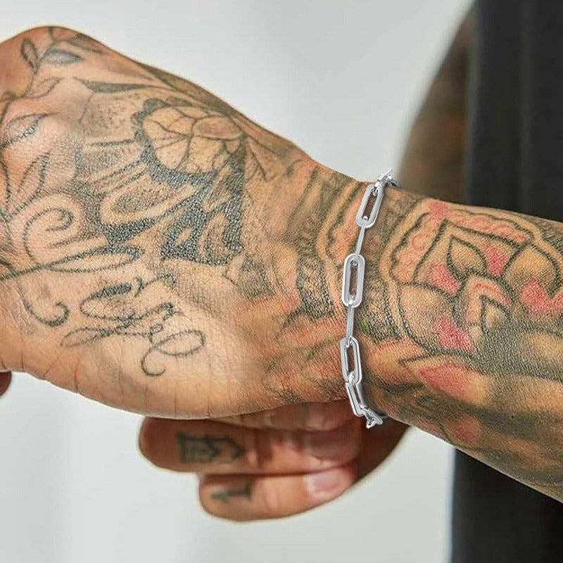 Paperclip Bracelet | 925 Silver 4.5mm