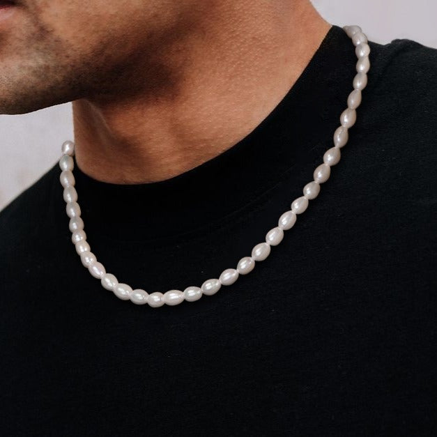 Pearls Chain | 14K Gold 6mm.