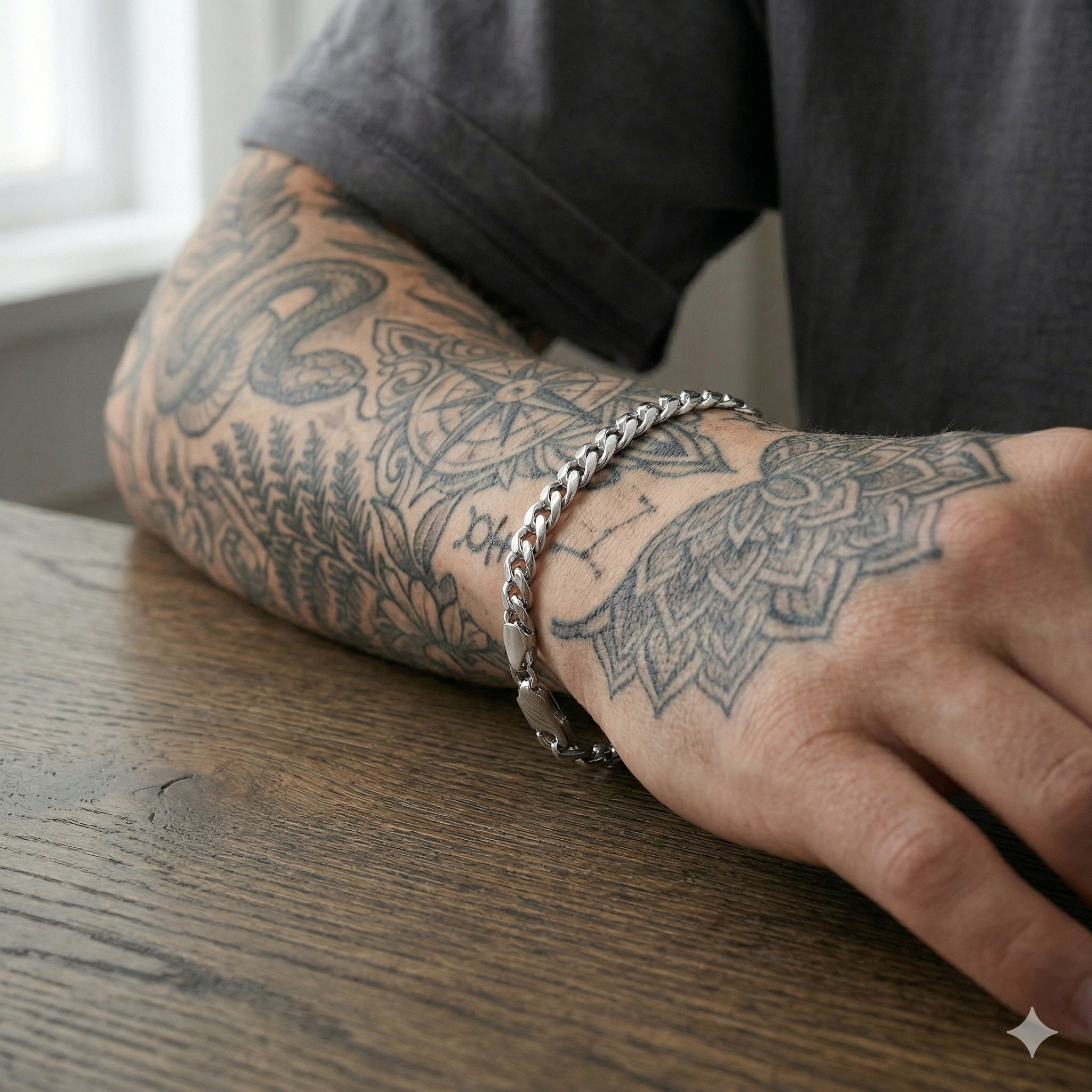 Cuban Bracelet | 925 Silver 5mm