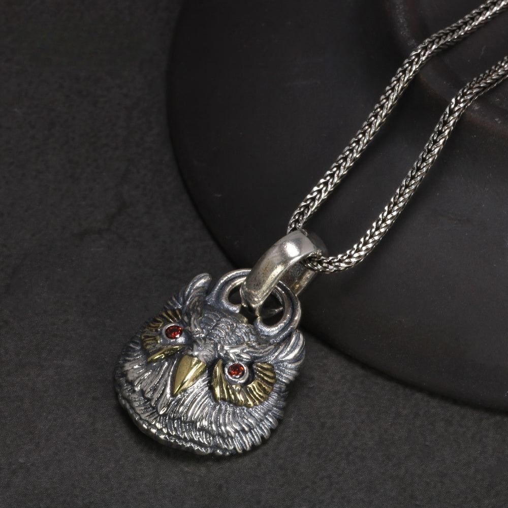 Hoot Pendant | 925 Silver.