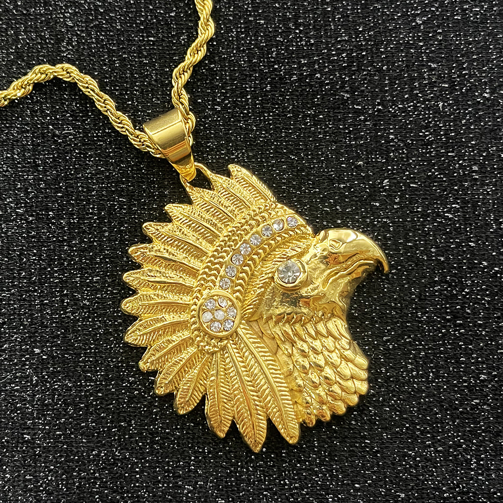 Vigil Pendant | Gold.
