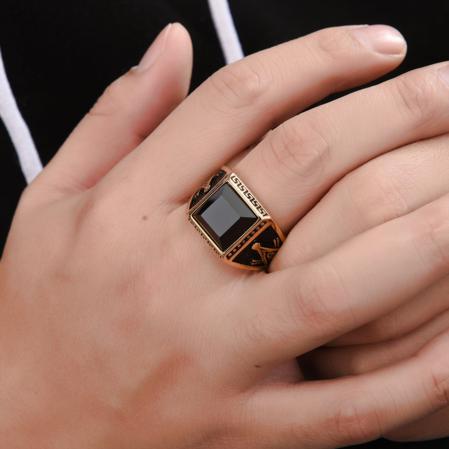 Freemason Ring | Gold.