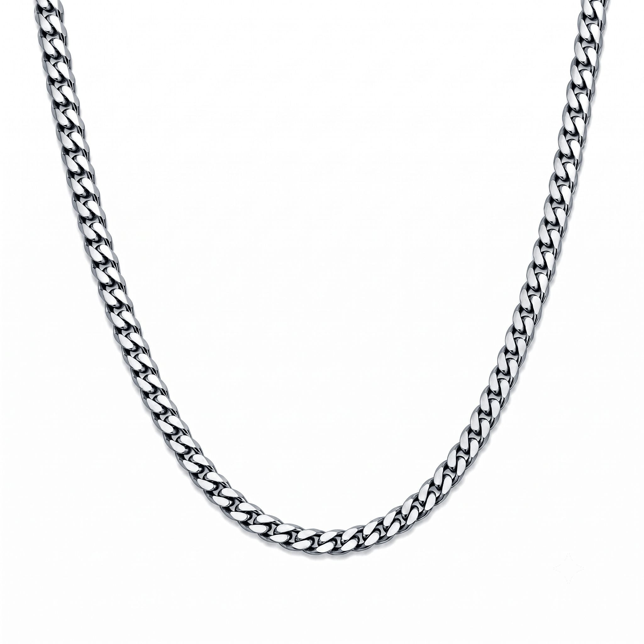 matzzo-925-silver-men cuban-link-chain-5mm