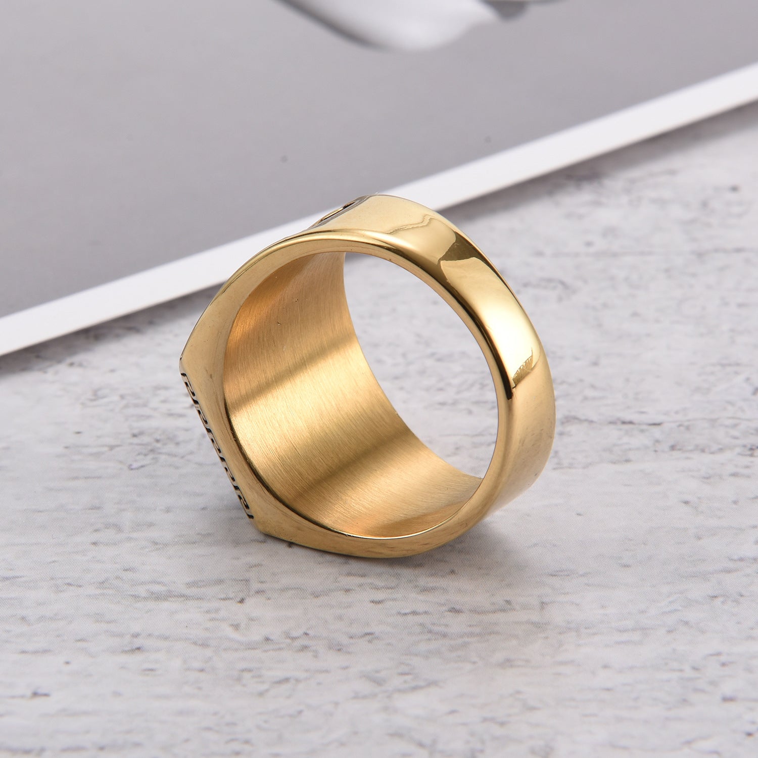 Freemason Ring | Gold.