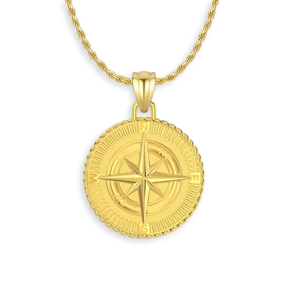 Peace Pendant | 18K Gold.
