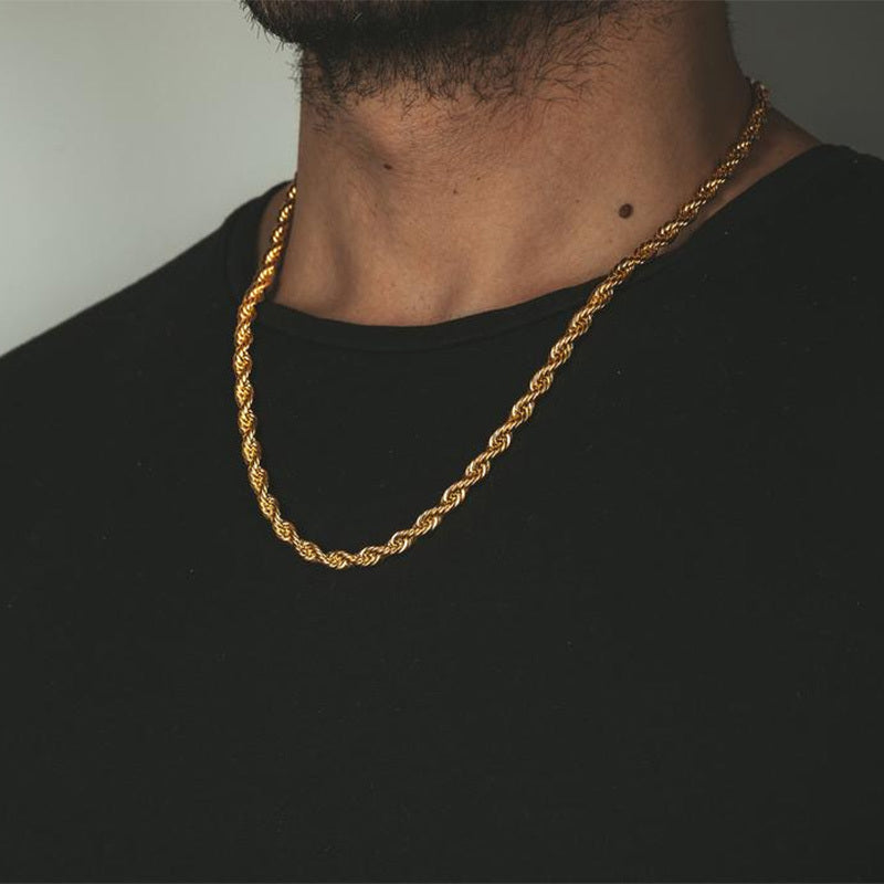 Rope Chain | 18K Gold 3.3mm
