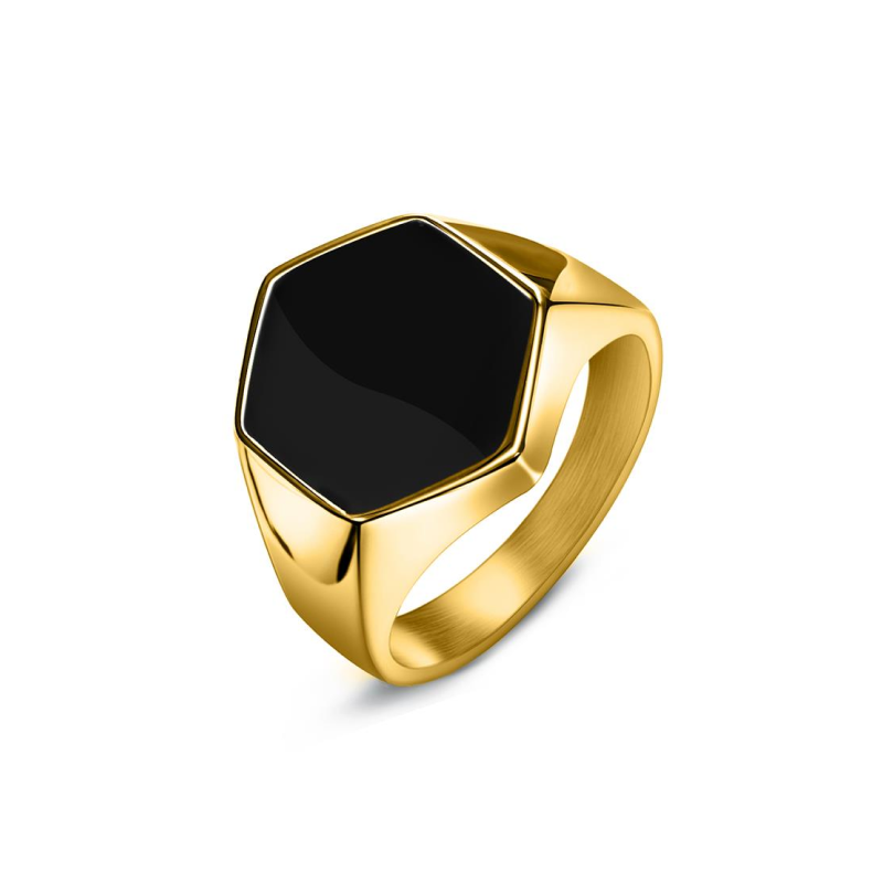 Royal Crest Ring | Gold