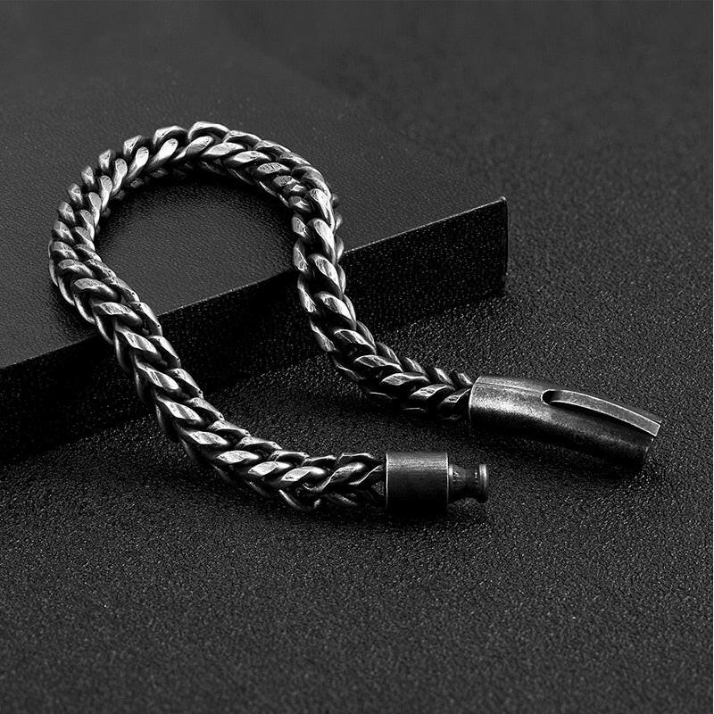 Rock Bracelet | Silver 6mm