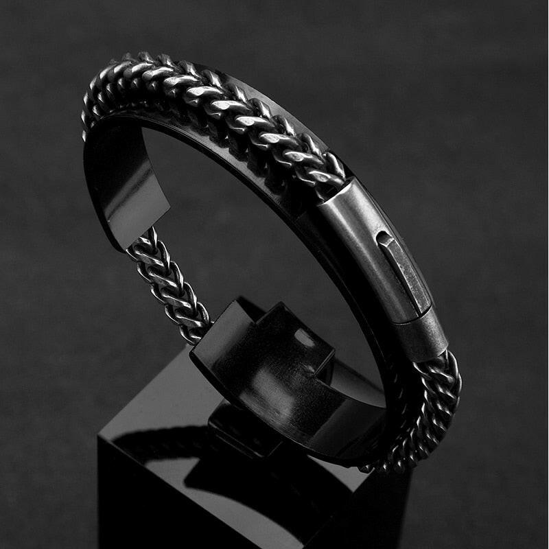 Rock Bracelet | Silver 6mm