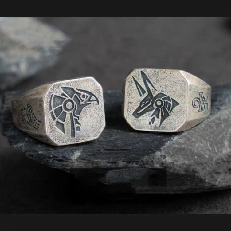 Egyptian Ring | Death Anubis
