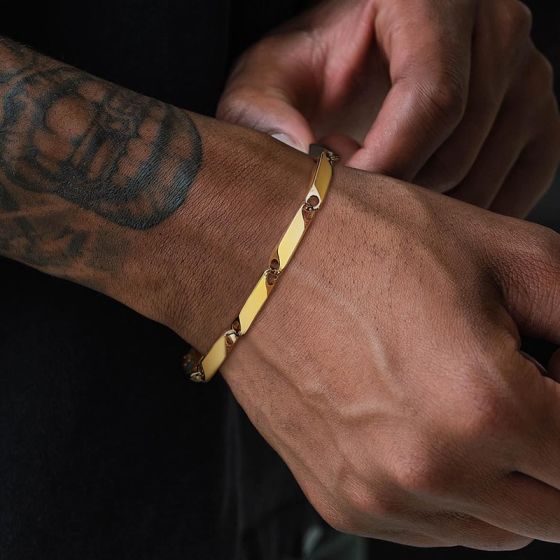 Bamboo Bracelet | Gold 3mm