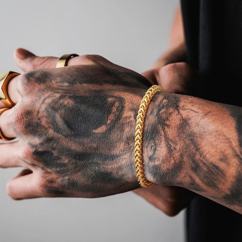 Franco Bracelet | Gold 6mm