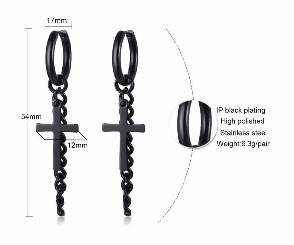 Zenith Earring | Black