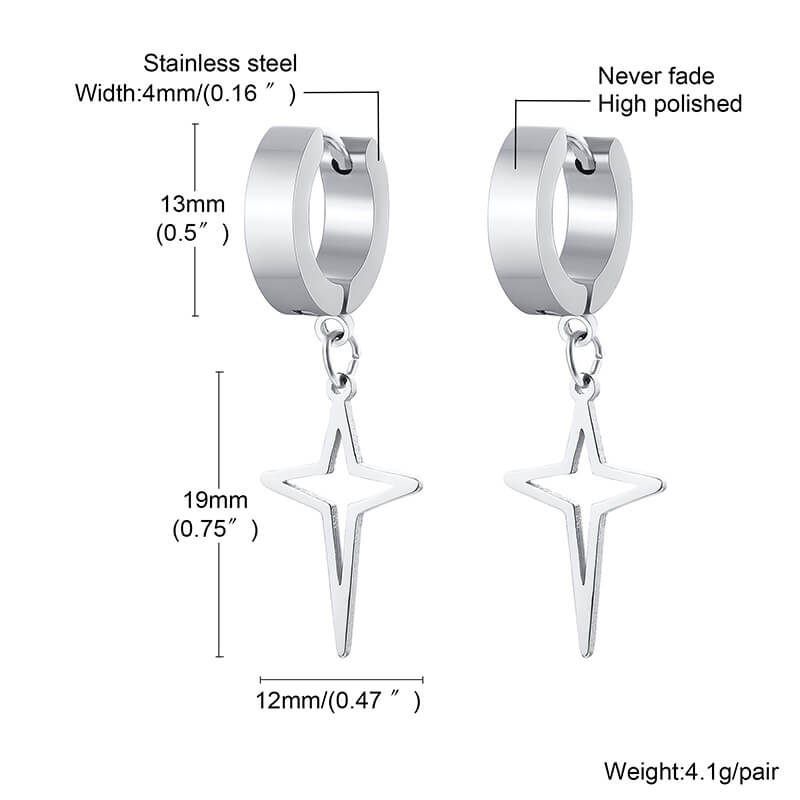 Hoopster Earring | Silver
