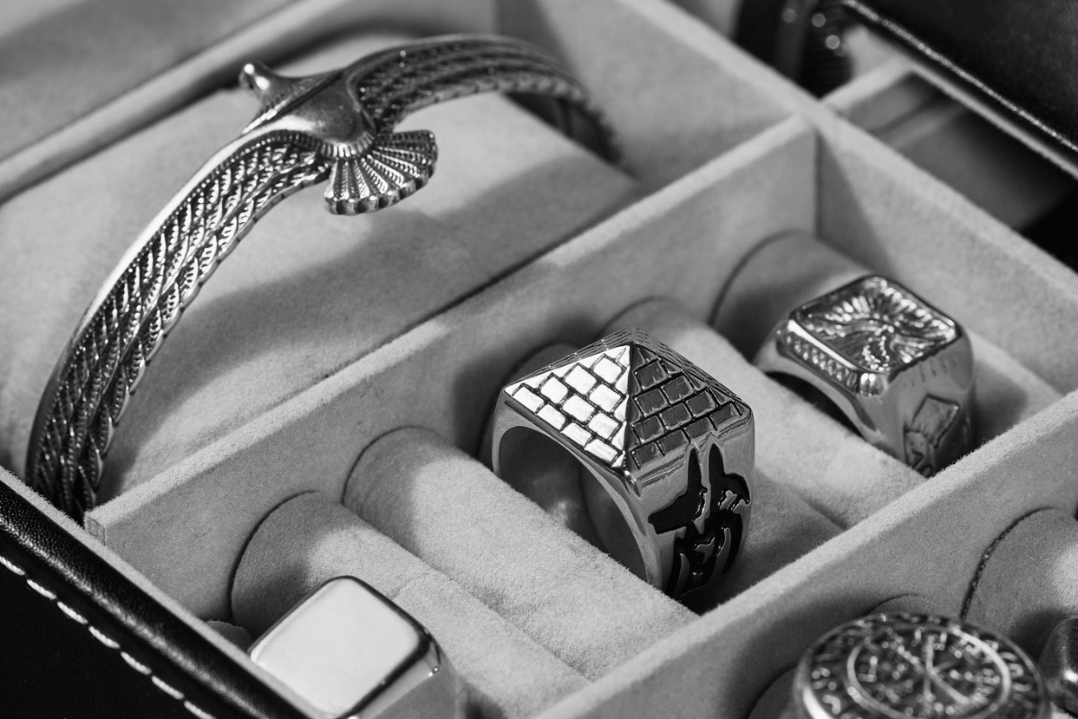 Stacked men's bracelets and silver jewelry style, Men's Jewelry Trends 2026 - MATZZO