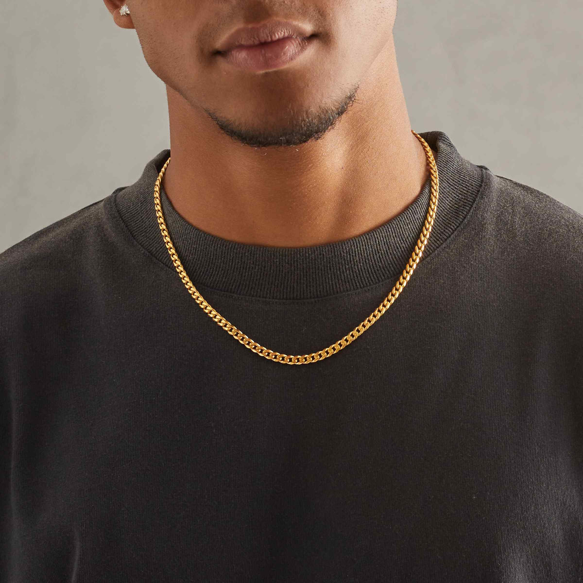 Cuban Chain | 18K Gold 5mm