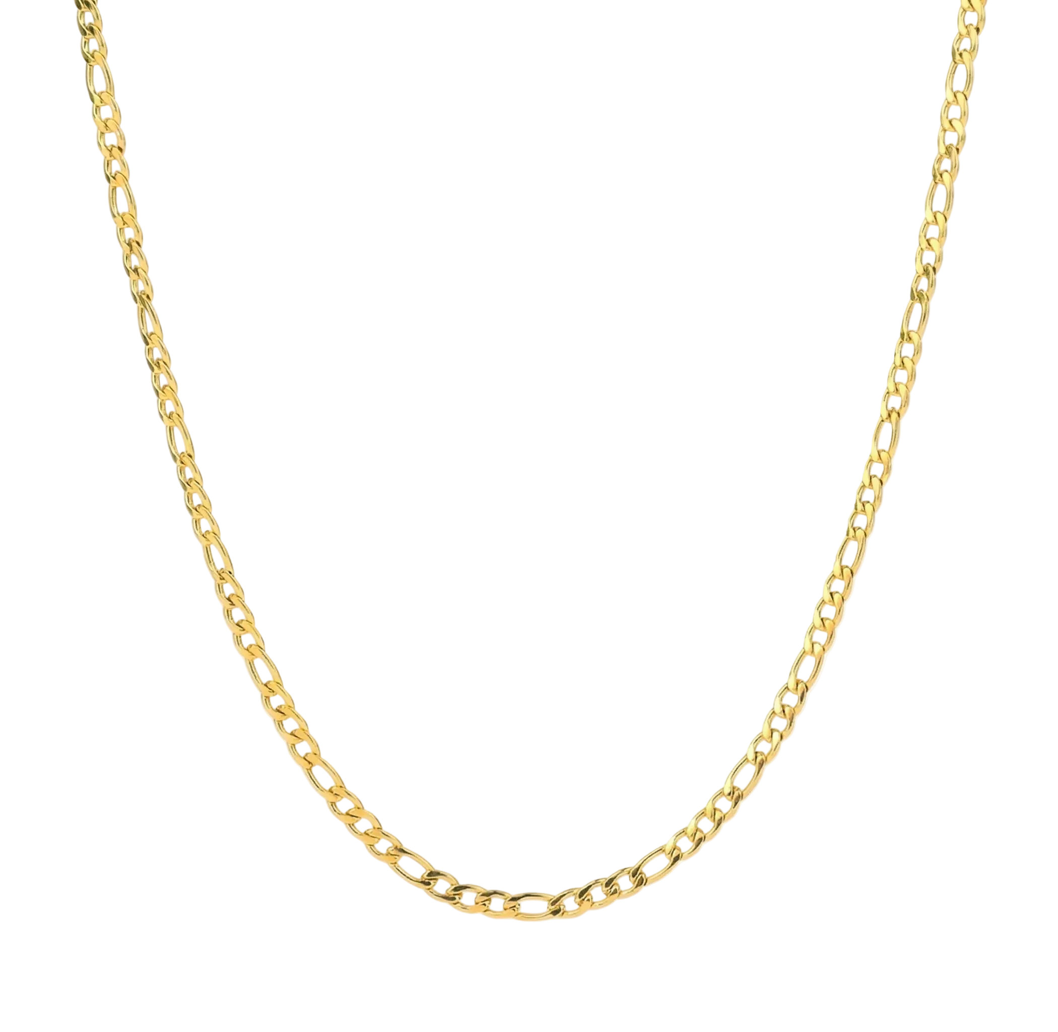 Figaro Chain | 18K Gold 3.3mm