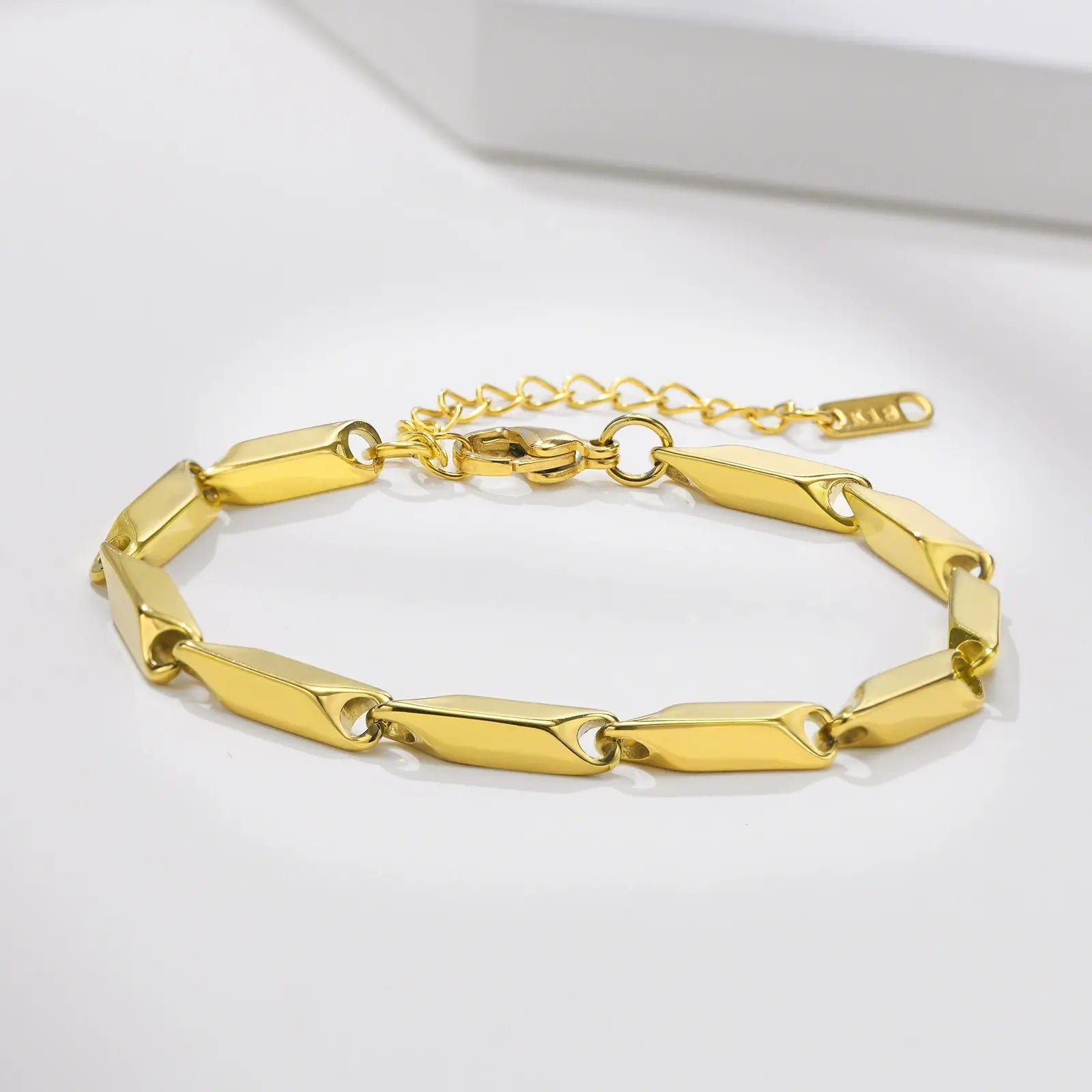 Bamboo Bracelet | Gold 3mm