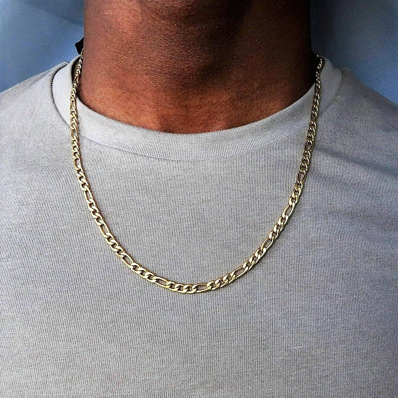 Figaro Chain | 18K Gold 5mm