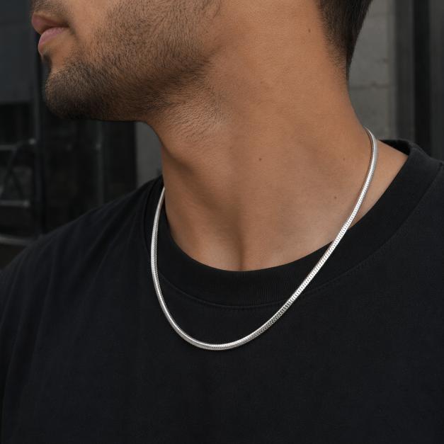 Herringbone Chain | 925 Silver 4.5mm