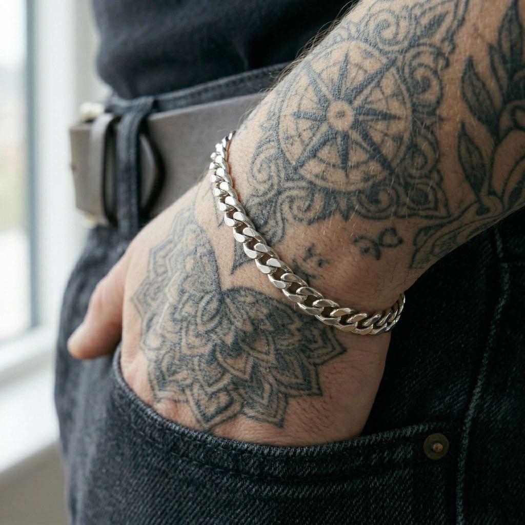 Cuban Bracelet | 925 Silver 5mm