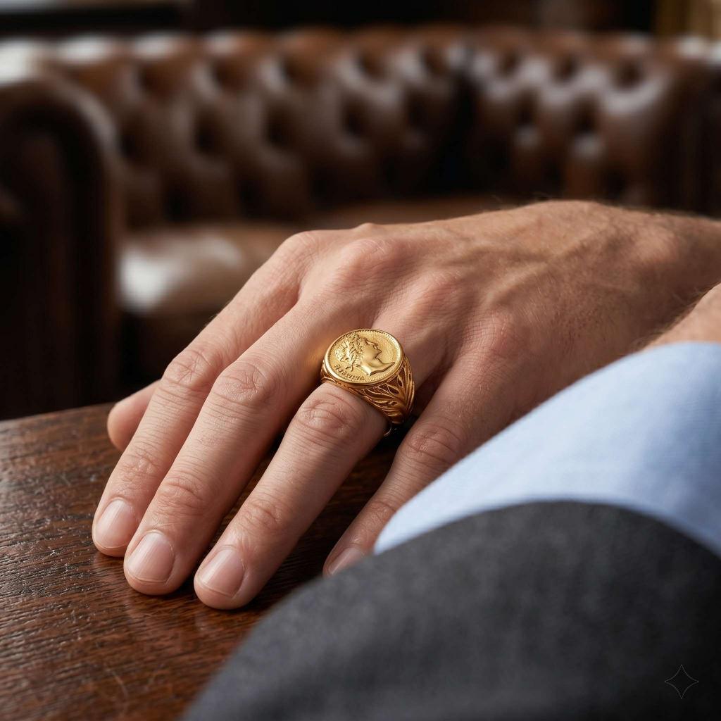 Caesar Ring | Gold