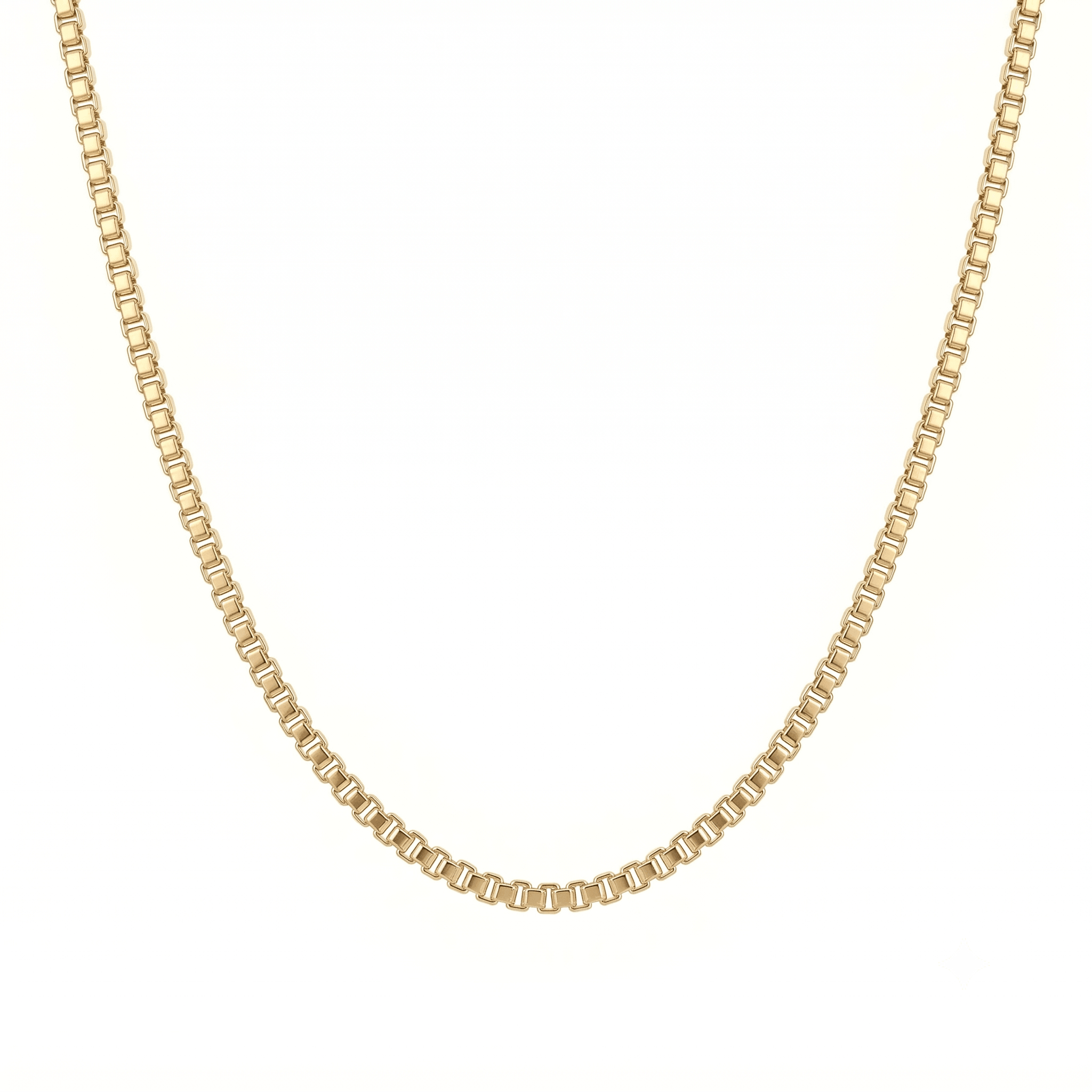 MATZZO box chain  2mm gold for men