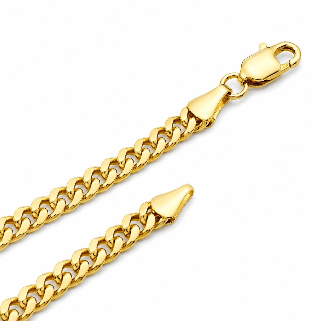 Cuban Chain | 18K Gold 5mm